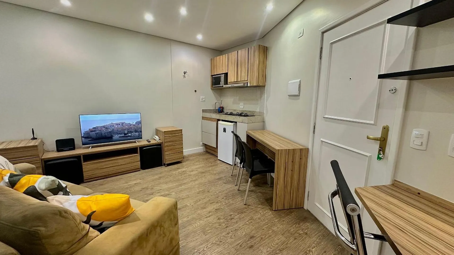 Apartmán Studio Garagem Internet E Ar Condicionado São Paulo Brazílie