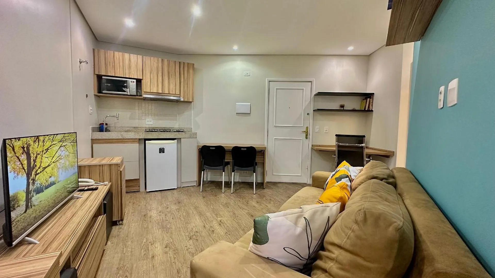 Studio Garagem Internet E Ar Condicionado São Paulo Apartmán